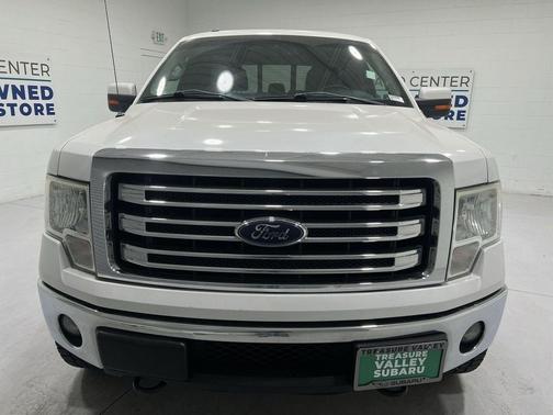 White Platinum Metallic Tri-Coat 2013 Ford F-150 Lariat