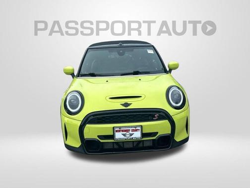 Zesty Yellow 2023 MINI Convertible Cooper S