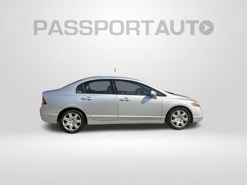 Alabaster Silver Metallic 2008 Honda Civic LX