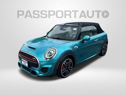 Caribbean Aqua Metallic 2019 MINI Convertible John Cooper Works
