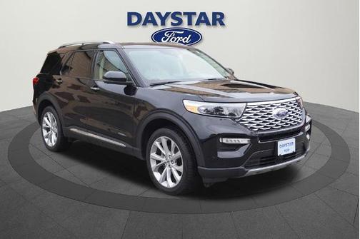 AGATE BLACK METALLIC 2022 Ford Explorer PLATINUM