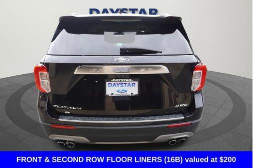 AGATE BLACK METALLIC 2022 Ford Explorer PLATINUM