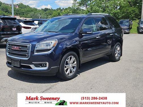 Dark Sapphire Blue Metallic 2015 GMC Acadia SLT-1
