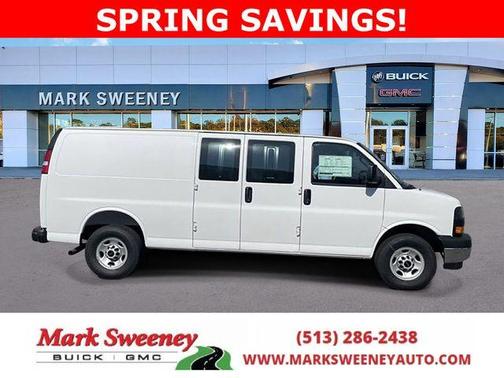 Summit White 2025 GMC Savana 2500 Work Van