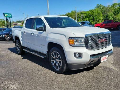 Summit White 2020 GMC Canyon Denali