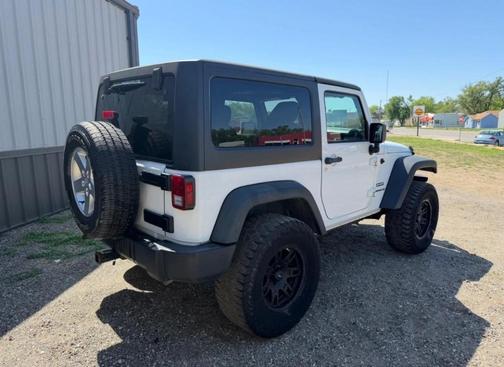 White 2013 Jeep Wrangler Sport