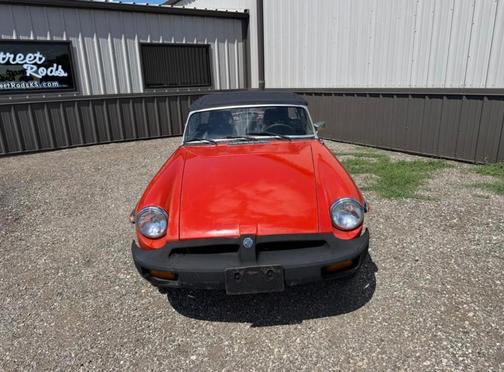 Red 1978 MG MGB