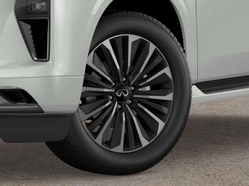 Radiant White 2026 INFINITI QX80 Luxe