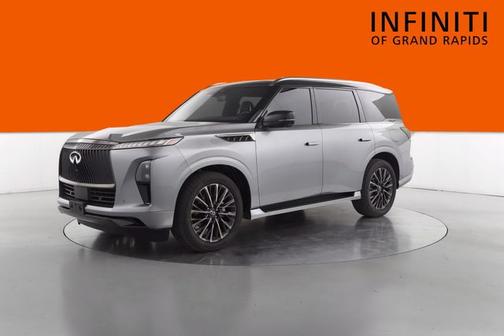 Dynamic Metal/Black Obsidian 2026 INFINITI QX80 AUTOGRAPH