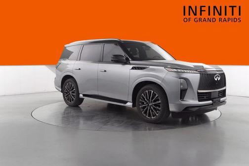 Dynamic Metal/Black Obsidian 2026 INFINITI QX80 AUTOGRAPH AWD