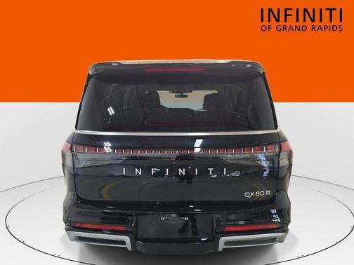 Black Obsidian 2025 INFINITI QX80 Luxe