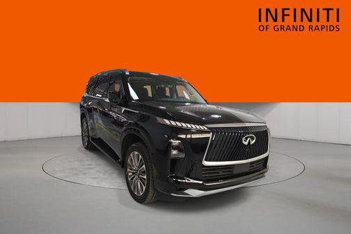 Black Obsidian 2025 INFINITI QX80 Luxe