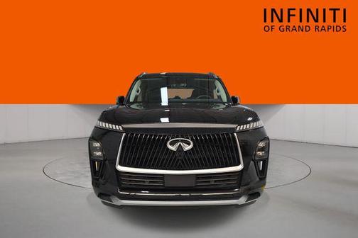 Black Obsidian 2025 INFINITI QX80 Luxe