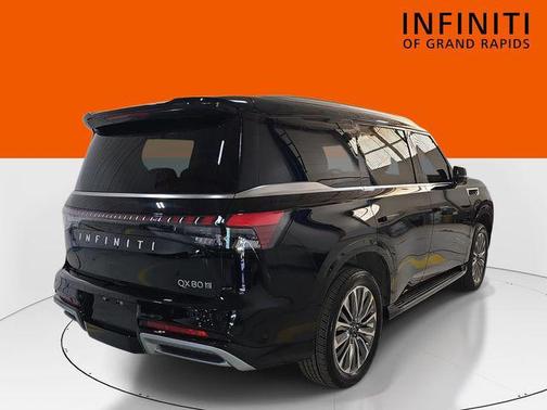 Black Obsidian 2025 INFINITI QX80 Luxe