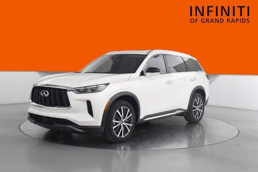 Majestic White 2022 INFINITI QX60 Sensory
