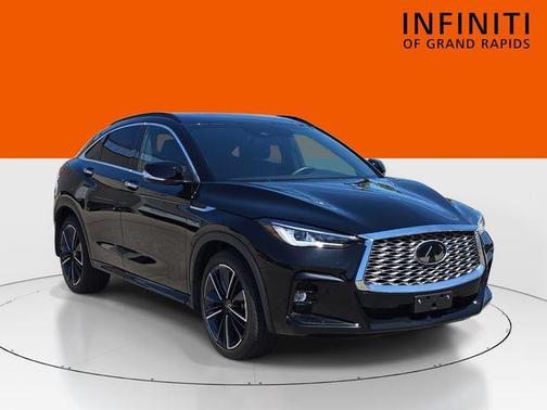 Black Obsidian 2023 INFINITI QX55 LUXE
