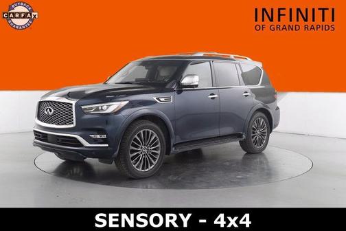 Hermosa Blue 2023 INFINITI QX80 SENSORY