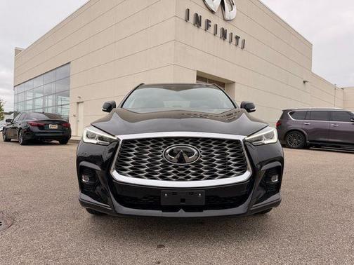 Black Obsidian 2025 INFINITI QX55 LUXE