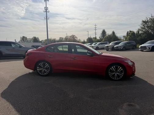 Dynamic Sunstone Red 2023 INFINITI Q50 3.0t SENSORY