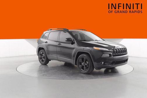 Diamond Black Crystal Pearlcoat 2017 Jeep Cherokee Limited