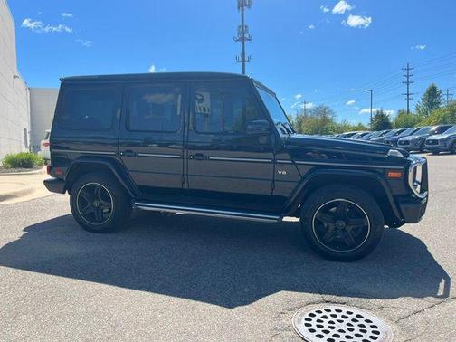 Black 2017 Mercedes-Benz G-Class 4MATIC