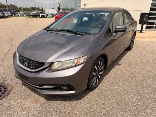 Modern Steel Metallic 2015 Honda Civic EX-L