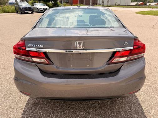Modern Steel Metallic 2015 Honda Civic EX-L
