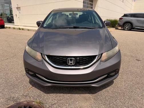 Modern Steel Metallic 2015 Honda Civic EX-L