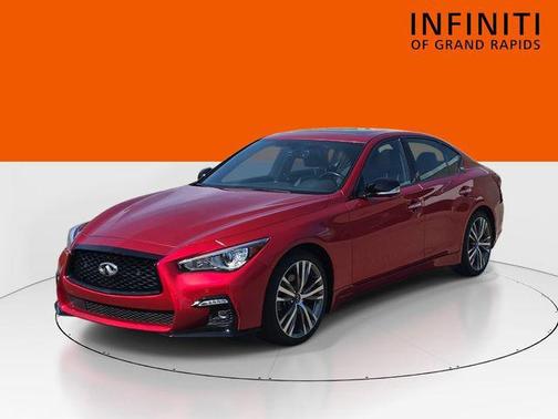 Dynamic Sunstone Red 2023 INFINITI Q50 3.0t SENSORY