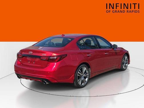 Dynamic Sunstone Red 2023 INFINITI Q50 3.0t SENSORY