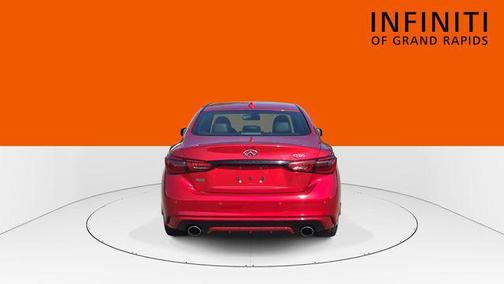 Dynamic Sunstone Red 2023 INFINITI Q50 3.0t SENSORY