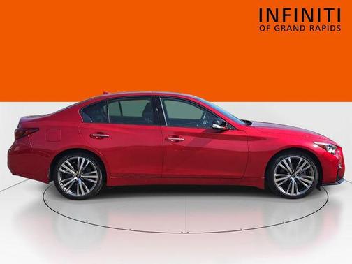 Dynamic Sunstone Red 2023 INFINITI Q50 3.0t SENSORY