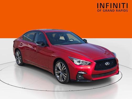 Dynamic Sunstone Red 2023 INFINITI Q50 3.0t SENSORY