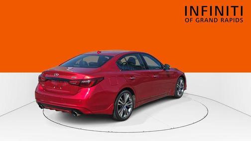 Dynamic Sunstone Red 2023 INFINITI Q50 3.0t SENSORY