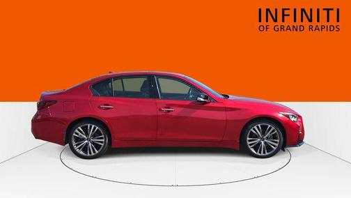 Dynamic Sunstone Red 2023 INFINITI Q50 3.0t SENSORY