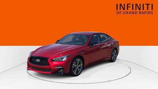 Dynamic Sunstone Red 2023 INFINITI Q50 3.0t SENSORY