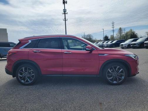 Dynamic Sunstone Red 2022 INFINITI QX50 AUTOGRAPH AWD
