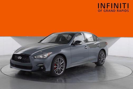 Slate Gray 2021 INFINITI Q50 3.0t RED SPORT 400