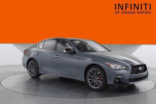 Slate Gray 2021 INFINITI Q50 3.0t RED SPORT 400