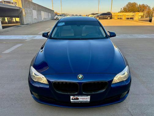 Blue 2012 BMW 550 550i Sedan 4D