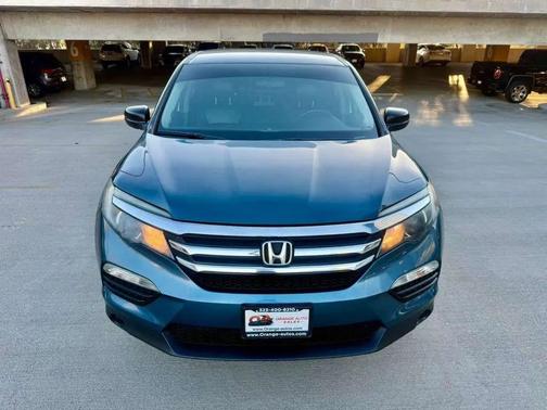 Blue 2017 Honda Pilot LX