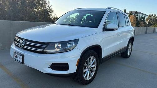 Pure White 2017 Volkswagen Tiguan 2.0T Wolfsburg Edition