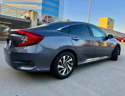 Modern Steel Metallic 2016 Honda Civic EX