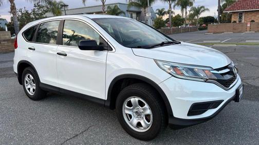 White Diamond Pearl 2015 Honda CR-V LX