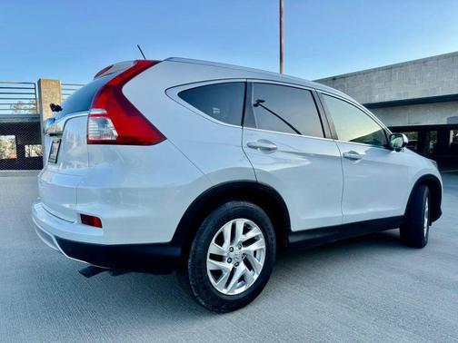 White 2015 Honda CR-V EX-L