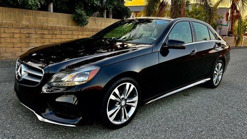 Black 2015 Mercedes-Benz E-Class E 350 Sedan 4D