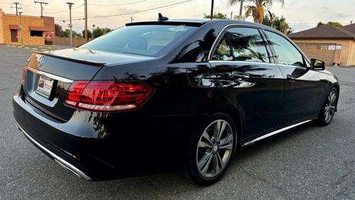 Black 2015 Mercedes-Benz E-Class E 350 Sedan 4D