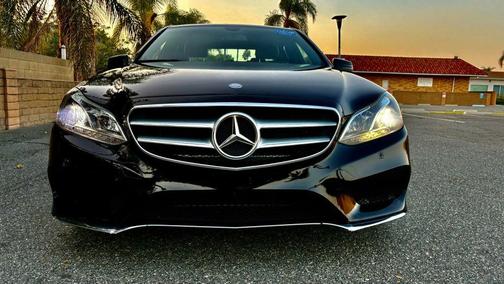 Black 2015 Mercedes-Benz E-Class E 350 Sedan 4D