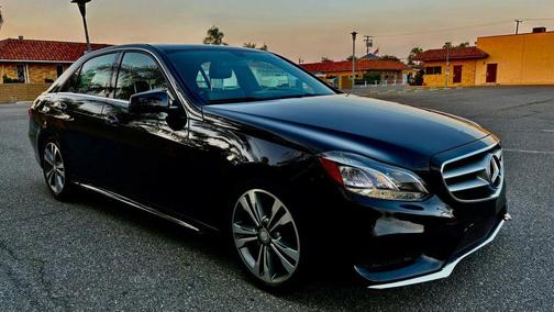 Black 2015 Mercedes-Benz E-Class E 350 Sedan 4D