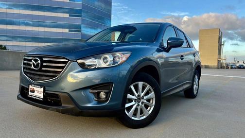 Blue 2016 Mazda CX-5 Touring